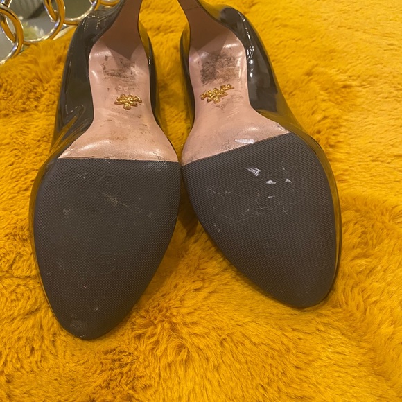 Prada semi round toe heels size 36 used condition - Picture 16 of 16